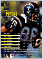 1995 Fleer Alfred Pupunu #337