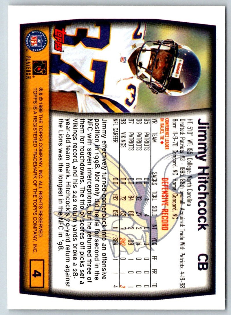 1999 Topps Collection Jimmy Hitchcock