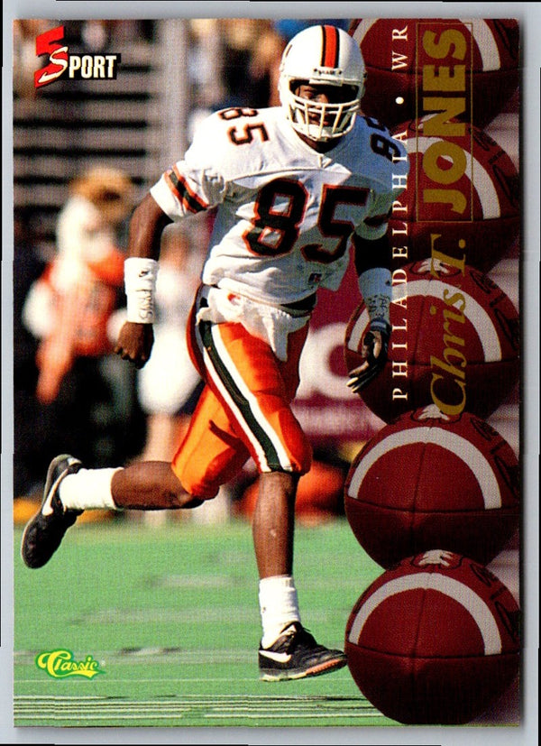 1995 Collector's Choice Update Chris Jones #U47 Rookie