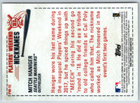 2019 Topps Big League Players' Weekend Nicknames Mitch Haniger #PW-12