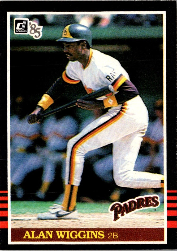 1985 Donruss Alan Wiggins