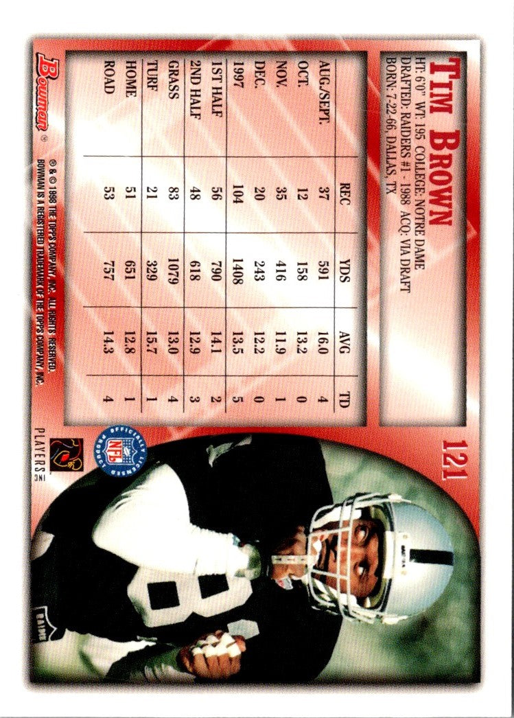 1998 Bowman Tim Brown