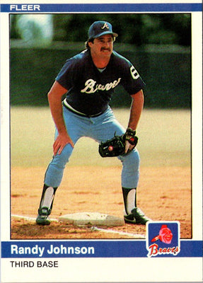 1984 Fleer Randy Johnson #183