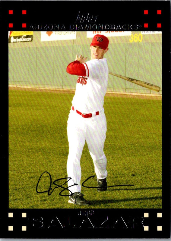 2007 Topps Updates & Highlights Jeff Salazar #UH22