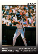 1989 Star Kevin Mitchell / Will Clark Kevin Mitchell
