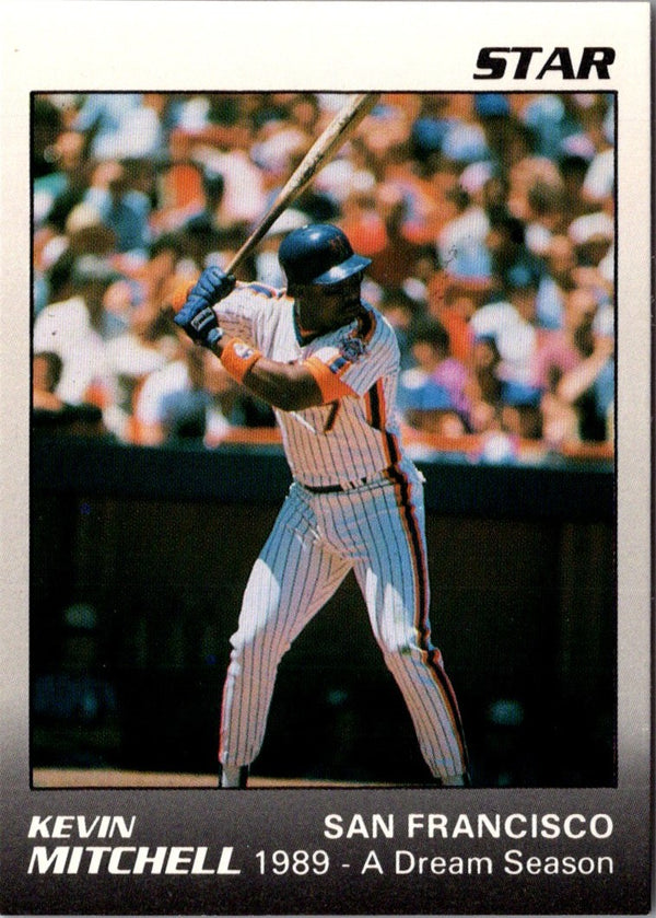1989 Star Kevin Mitchell / Will Clark Kevin Mitchell #10