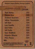 2001 Fleer Tradition Moises Alou #382