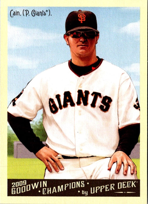 2009 Upper Deck Goodwin Champions Matt Cain #12