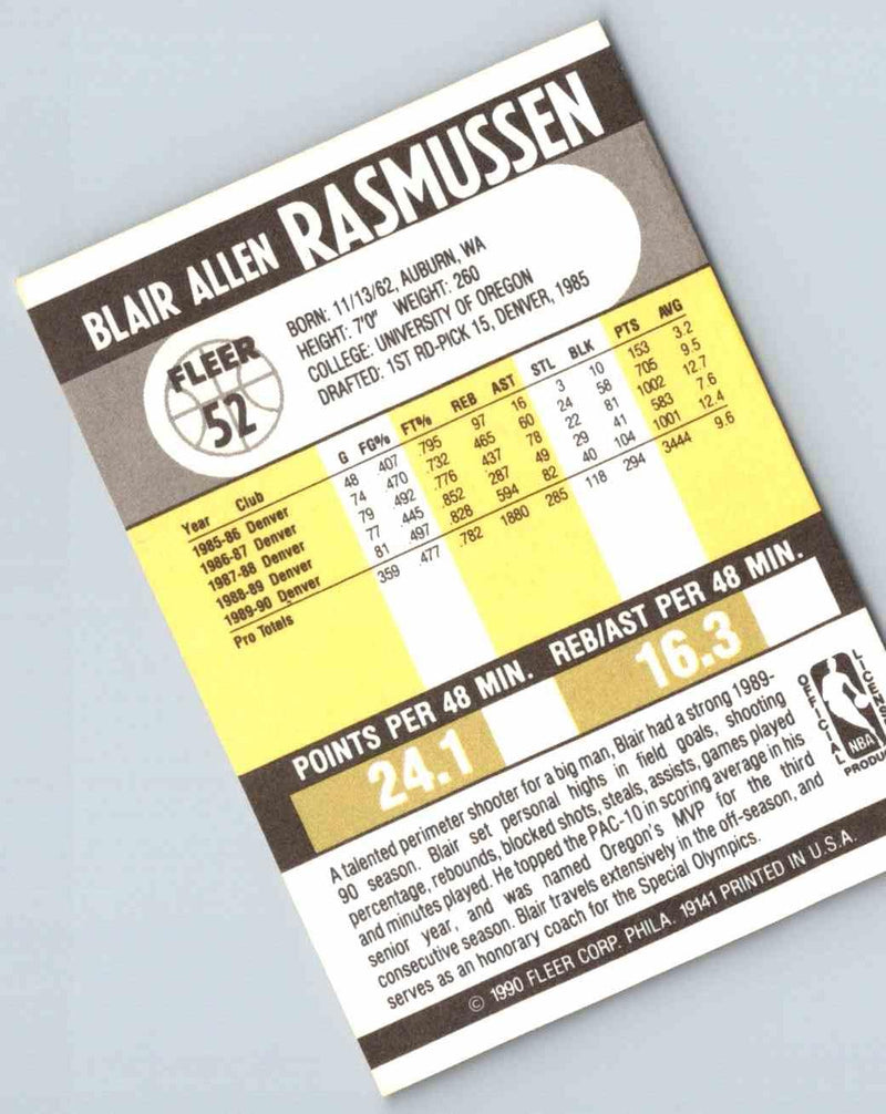 1990 Fleer Manute Bol