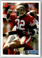 1993 Bowman Football Ricky Watters #191