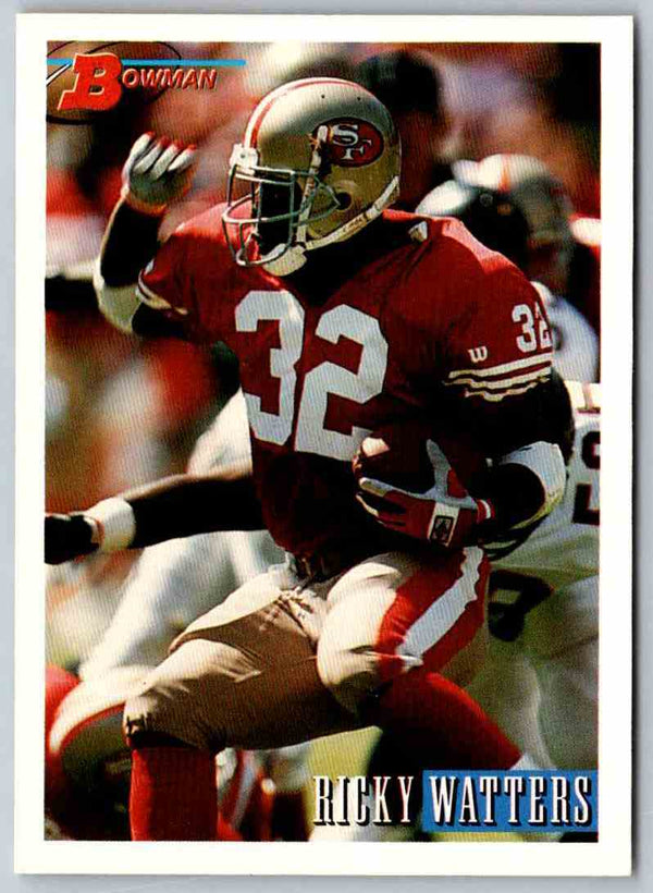 1993 Bowman Football Ricky Watters #191