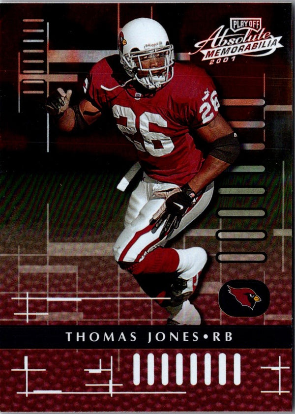 2001 Playoff Absolute Memorabilia Thomas Jones #3