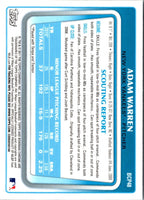 2011 Bowman Chrome Prospects Adam Warren #BCP48