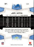 2008 Score Super Bowl XLIII Jon Kitna #97