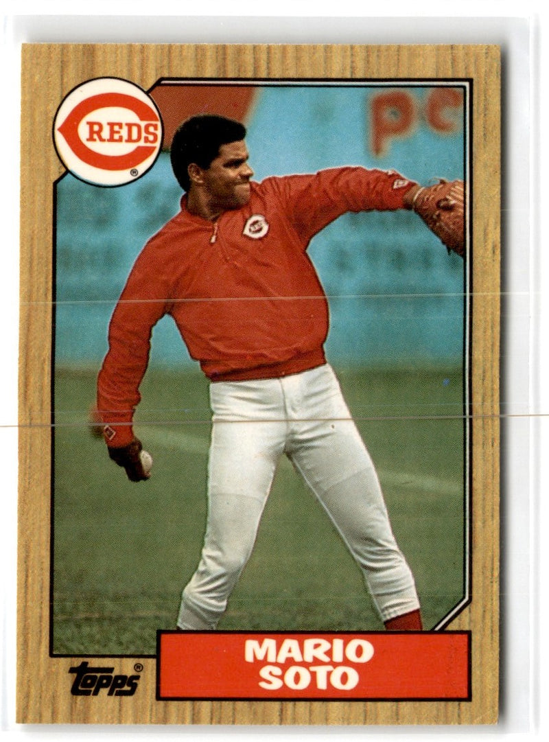 1987 Topps Tiffany Mario Soto