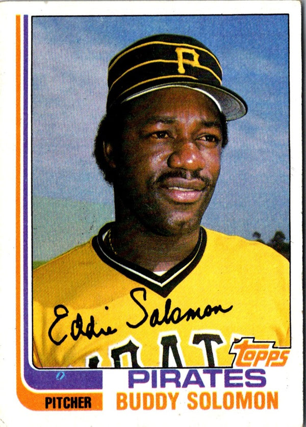 1982 Topps Buddy Solomon #73