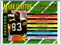1993 Bowman Football Mark Clayton #214