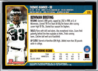 2000 Bowman Thomas Hamner #235 Rookie