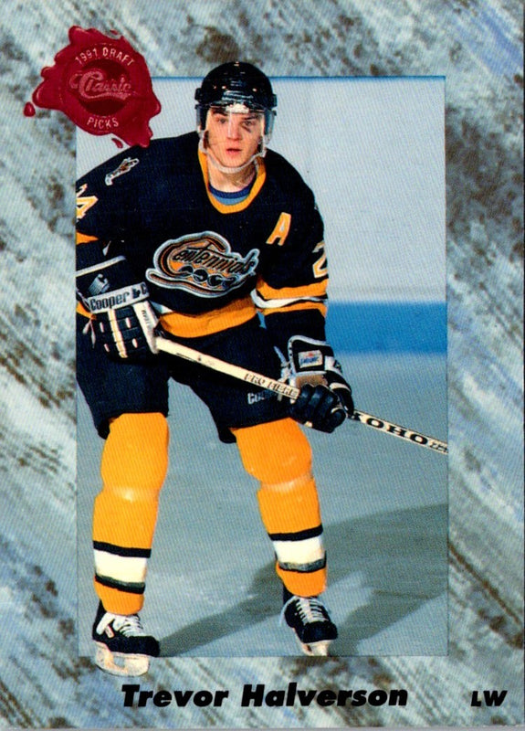 1991 Classic Draft Picks Trevor Halverson #18
