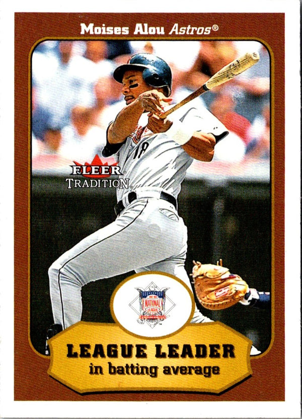 2001 Fleer Tradition Moises Alou #382