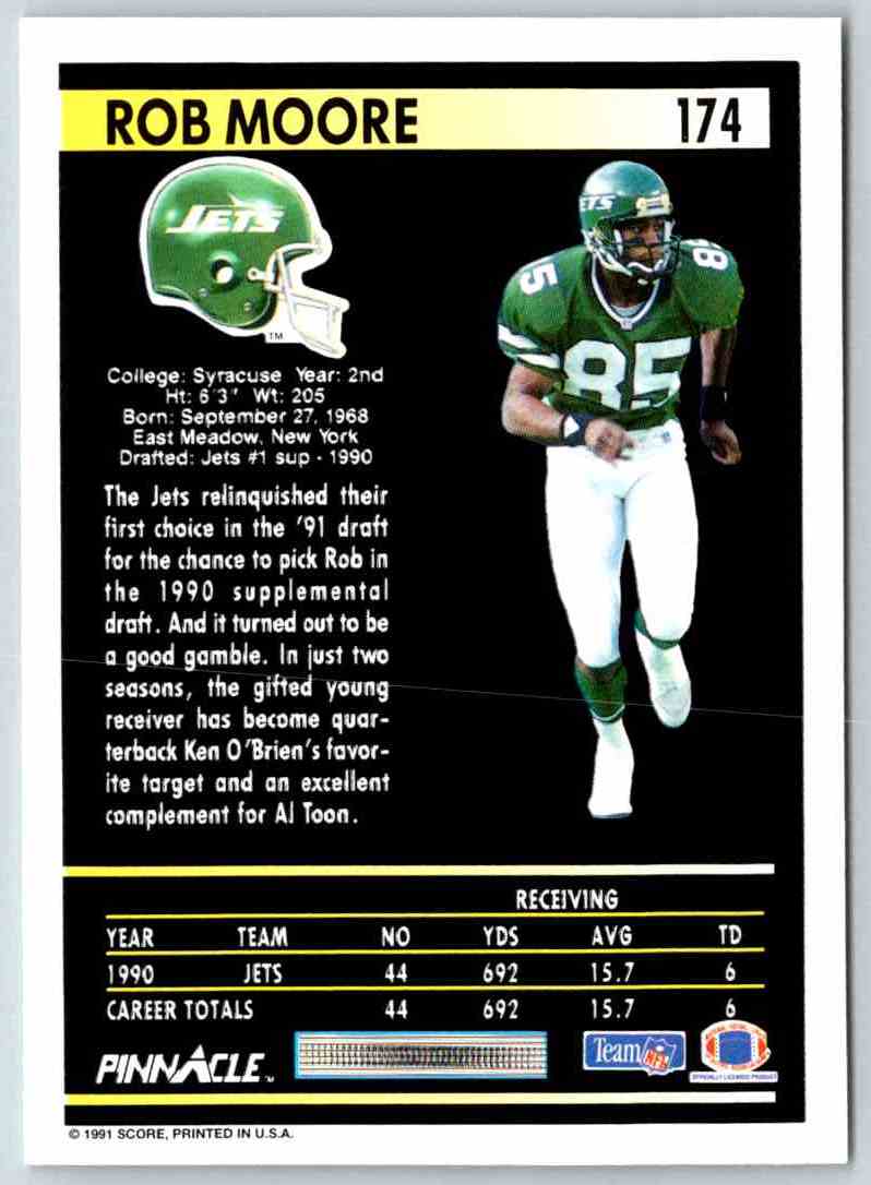 1991 Pinnacle Rob Moore