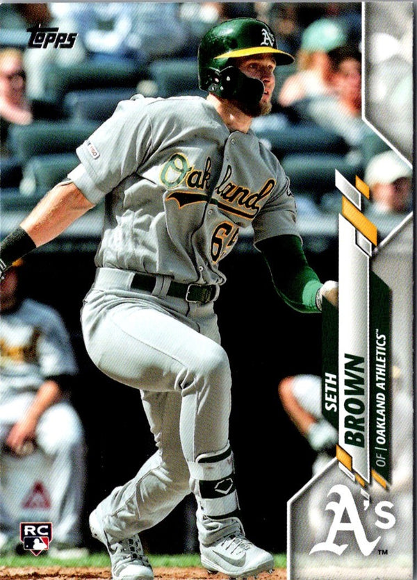 2020 Topps Seth Brown #123 Rookie