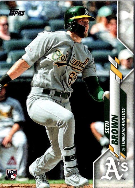 2020 Topps Seth Brown #123 Rookie