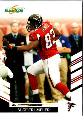 2007 Score Alge Crumpler #74