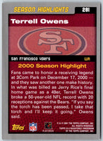 2001 Topps Terrell Owens #281