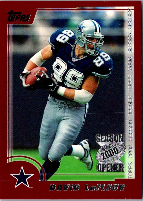 2000 Topps Season Opener David LaFleur #169