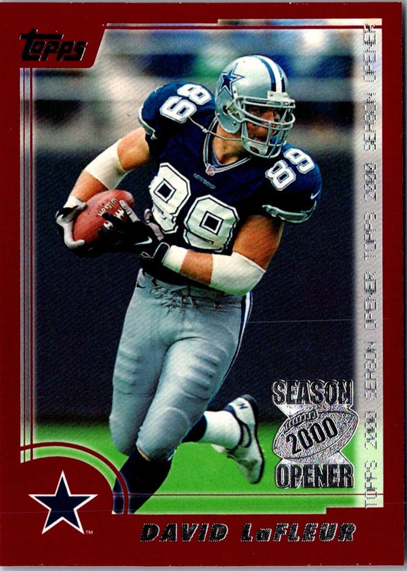 2000 Topps Season Opener David LaFleur #169