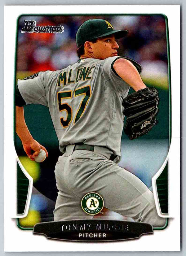 2014 Bowman Tommy Milone #118