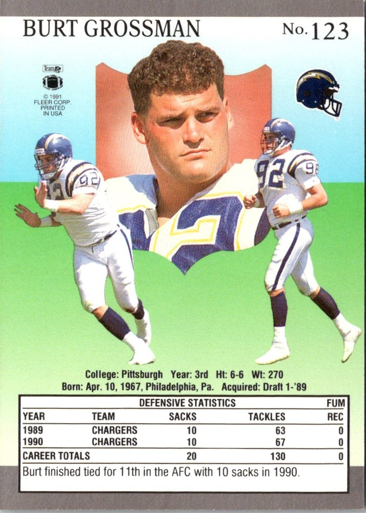 1991 Ultra Burt Grossman