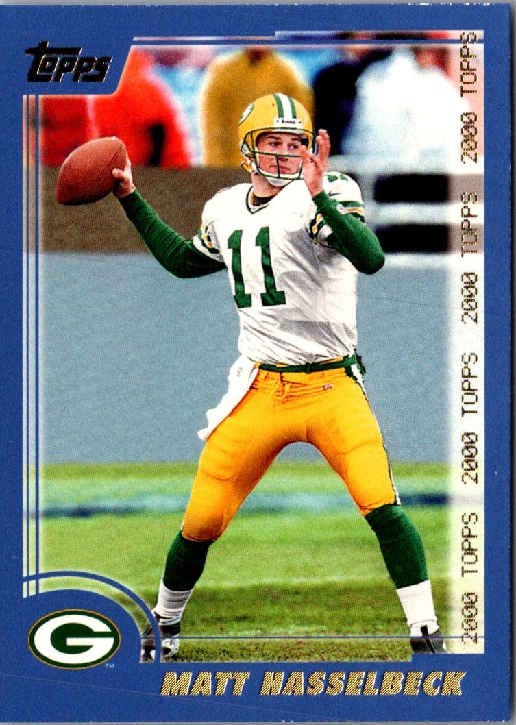 2000 Topps Matt Hasselbeck