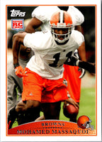 2009 Topps Mohamed Massaquoi #412 Rookie