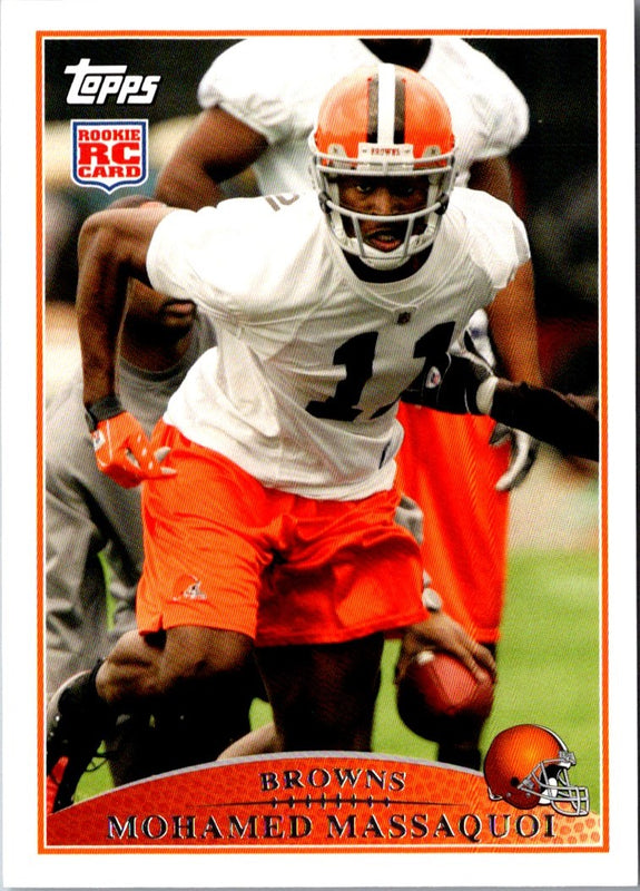 2009 Topps Mohamed Massaquoi #412 Rookie