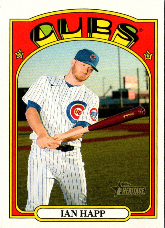 2021 Topps Heritage Ian Happ #286