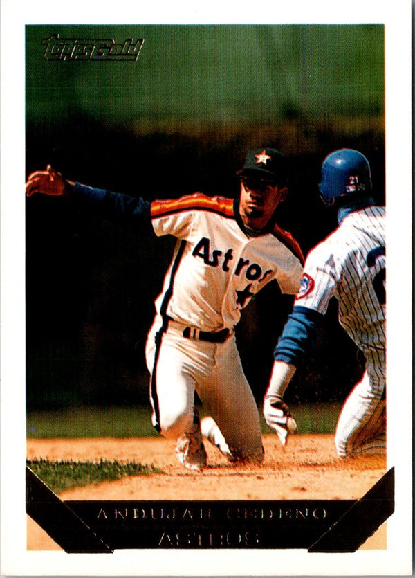 1993 Topps Andujar Cedeno #553