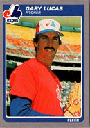 1985 Fleer Gary Lucas