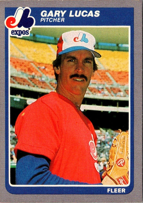 1985 Fleer Gary Lucas #403