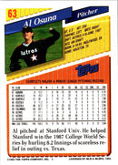 1993 Topps Gold Al Osuna