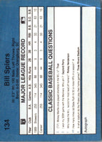 1990 Classic Blue Bill Spiers #134