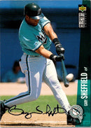 1996 Collector's Choice Silver Signature Gary Sheffield