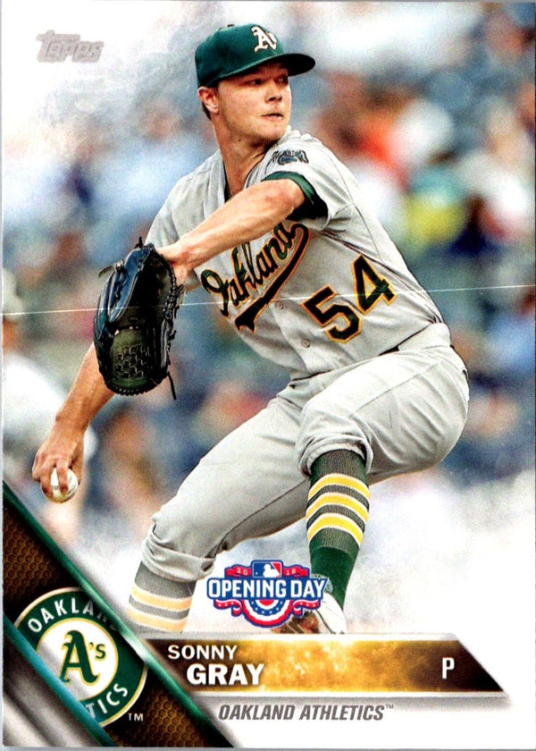 2016 Topps Opening Day Sonny Gray #OD-66