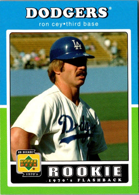 2001 Upper Deck Decade 1970's Ron Cey #110