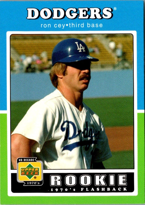 2001 Upper Deck Decade 1970's Ron Cey #110