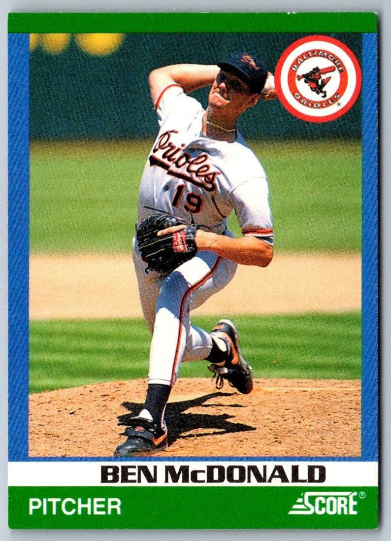 1991 Score 100 Rising Stars Ben McDonald