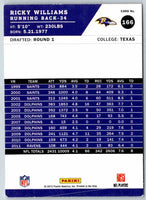 2012 Score Ricky Williams #166