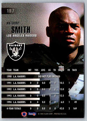 1995 Fleer Anthony Smith #197