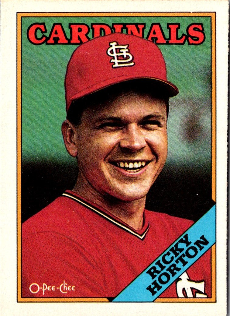 1988 Topps Ricky Horton